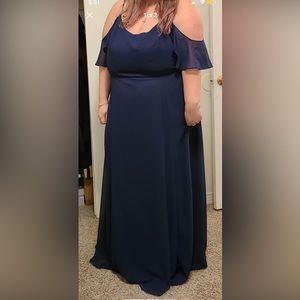 Beautiful navy blue dress